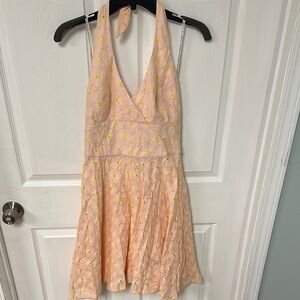 Lilly Pulitzer Pink and Yellow Floral Dress